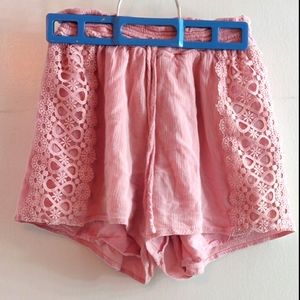Pink shorts
